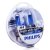 Комплект автоламп Philips 12V 2xH4+2xW5W Crystal Vision (2 шт) 12342CV